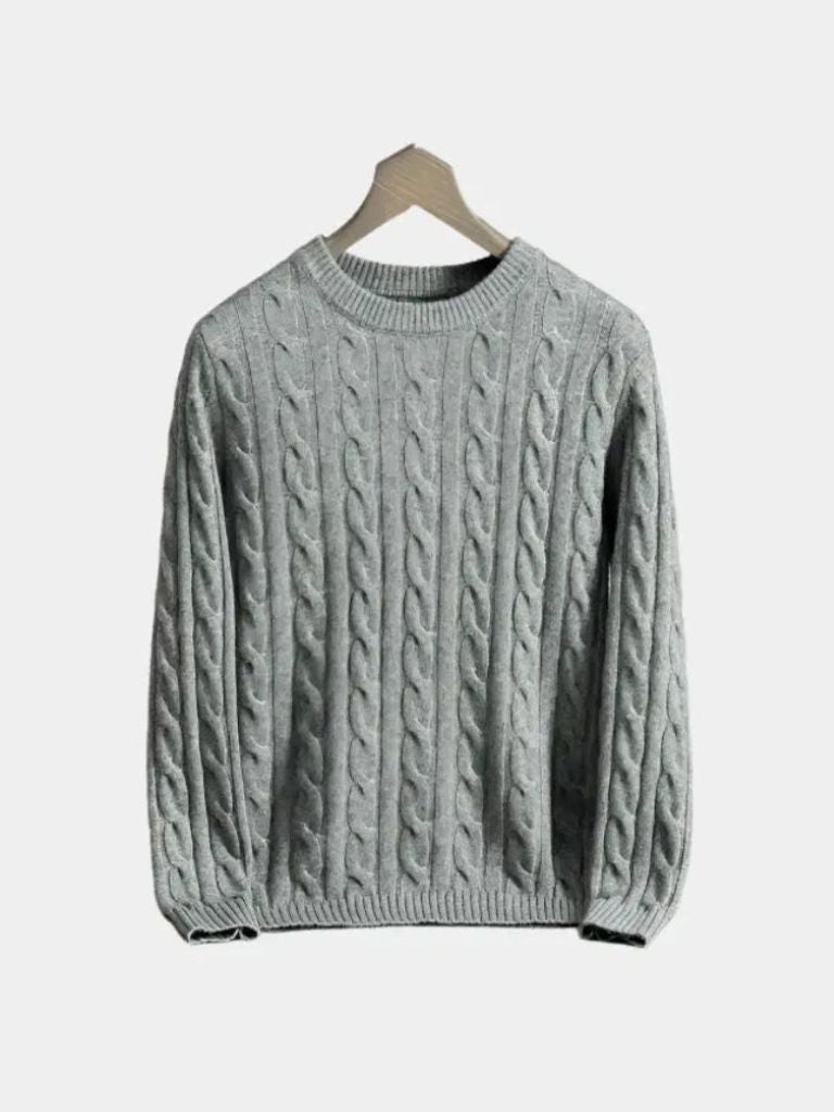 Men’s Cashmere Sweater – Essential Soft Luxury Knit