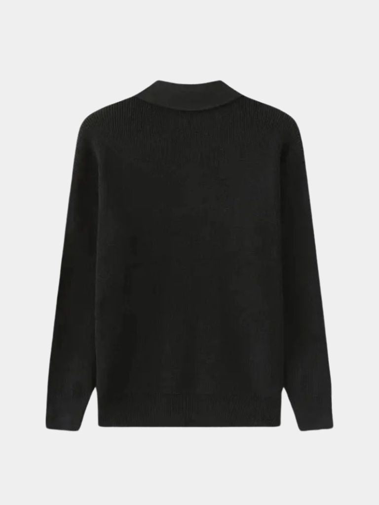 Men’s Knit Sweater – Essential Half Zip Casual Everyday Knitwear