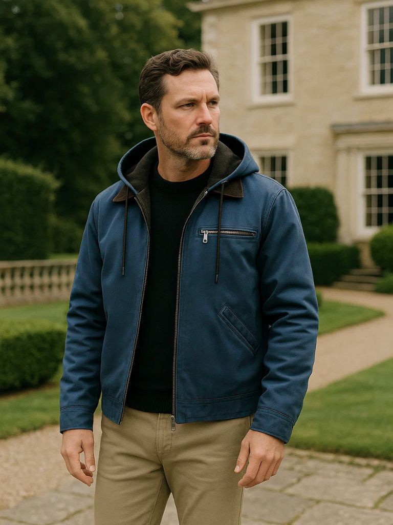 Men’s Hooded Jacket – Essential Casual Everyday Wear