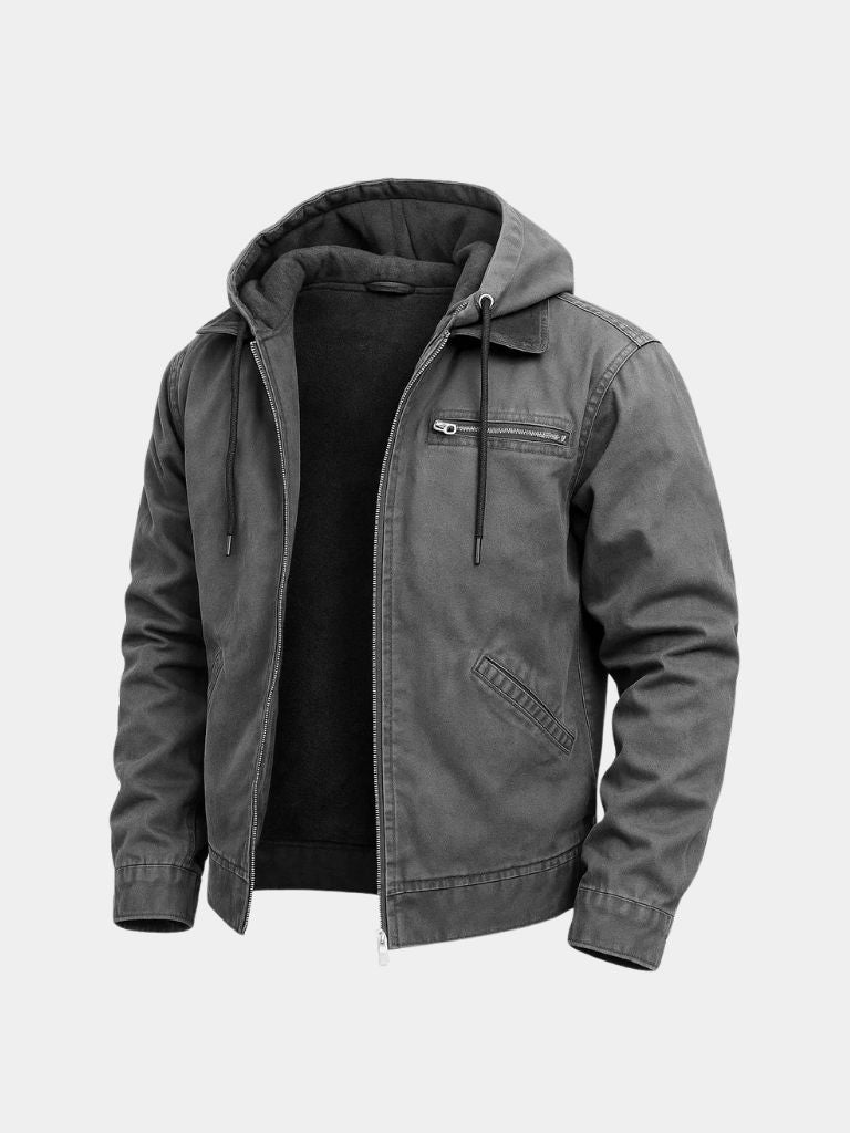Men’s Hooded Jacket – Essential Casual Everyday Wear