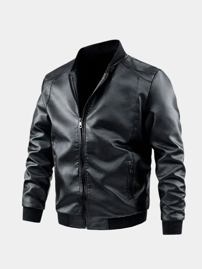 Men’s Leather Jacket – Essential Classic Moto Style