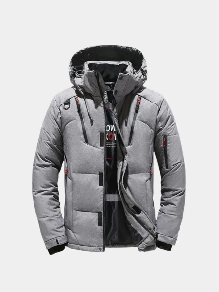 Men’s Puffer Jacket – Essential Quilted Winter Warmth