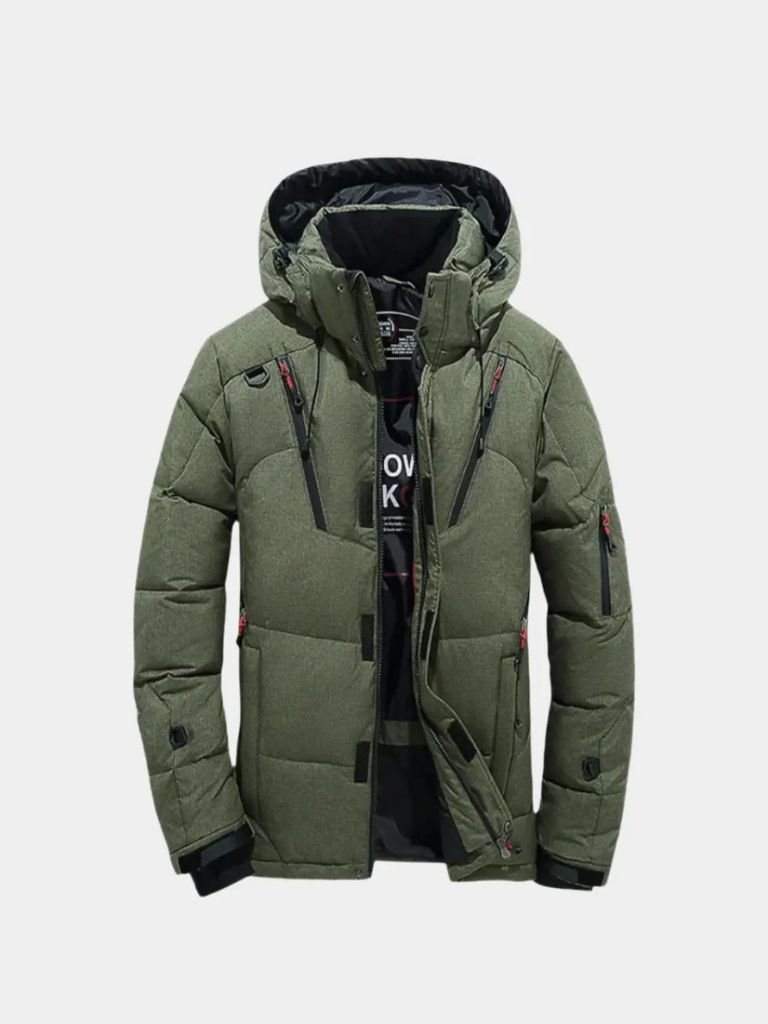 Men’s Puffer Jacket – Essential Quilted Winter Warmth