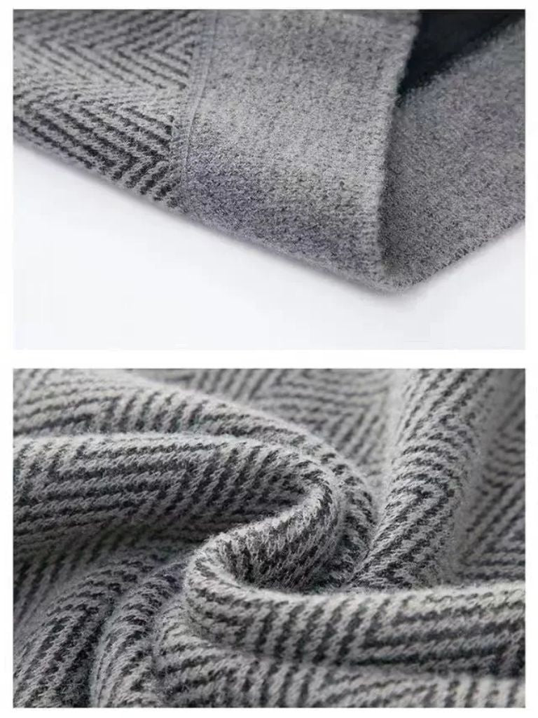 Men’s Knit Sweater – Essential Wool Casual Everyday Knitwear