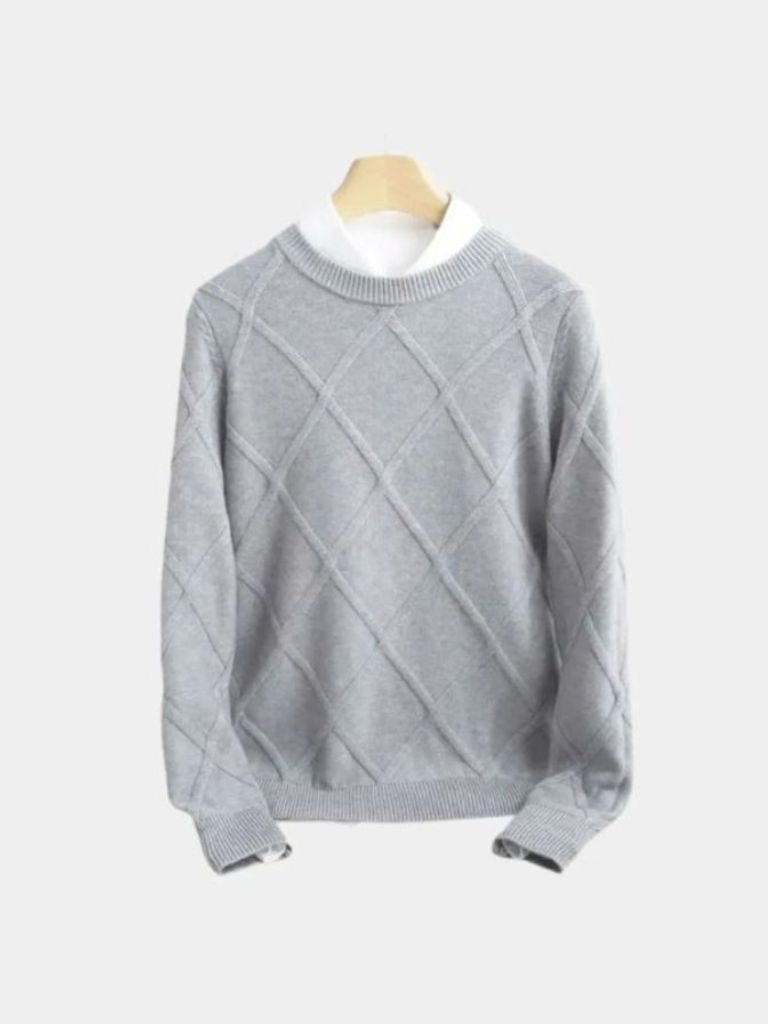 Men’s Cashmere Sweater – Fran ois Blanchet Soft Luxury Knit
