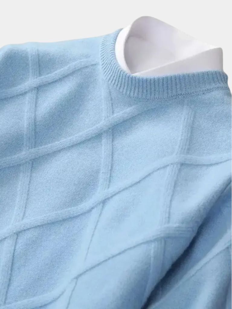 Men’s Cashmere Sweater – Fran ois Blanchet Soft Luxury Knit