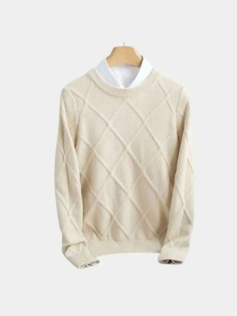 Men’s Cashmere Sweater – Fran ois Blanchet Soft Luxury Knit