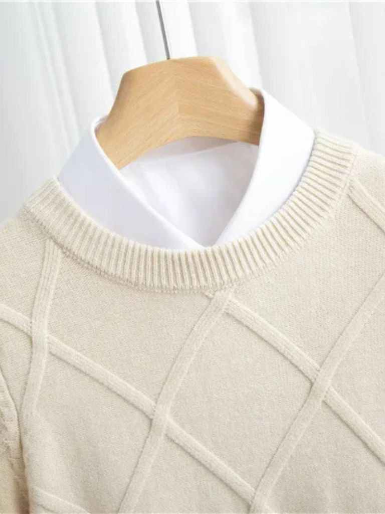 Men’s Cashmere Sweater – Fran ois Blanchet Soft Luxury Knit