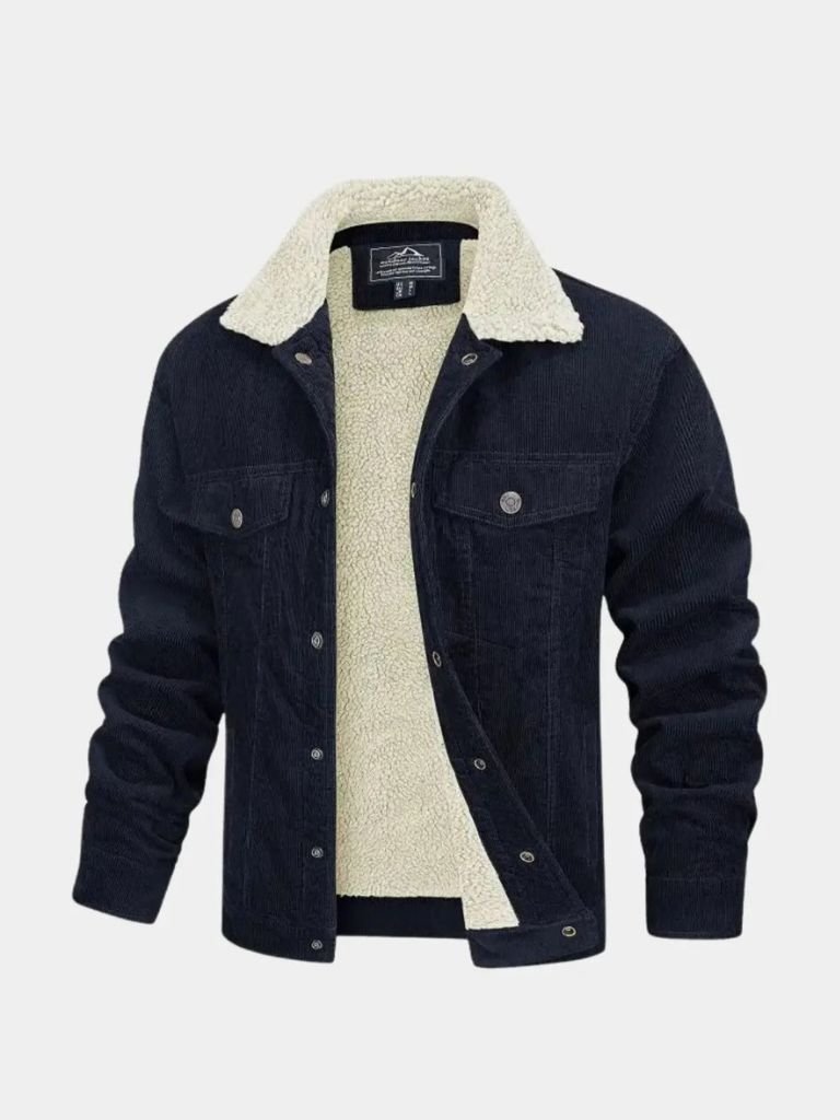 Men’s Sherpa Jacket – Heritage Fleece-Lined Warmth