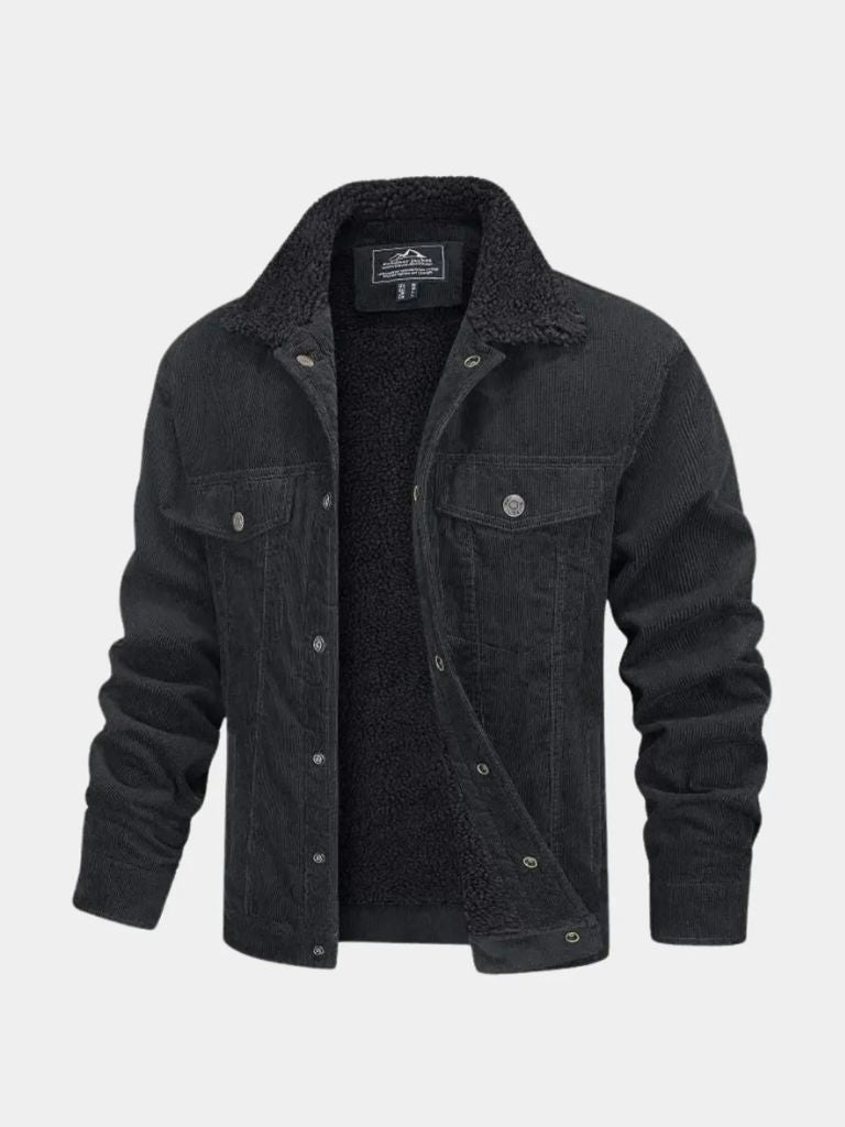 Men’s Sherpa Jacket – Heritage Fleece-Lined Warmth