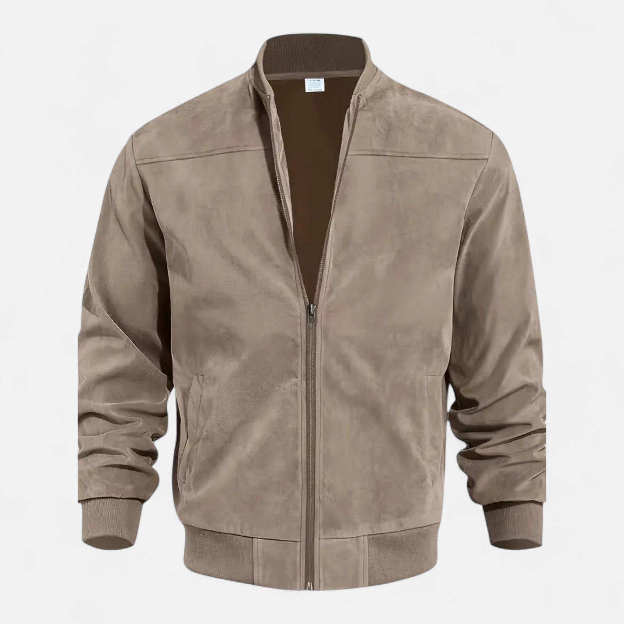 Men’s Bomber Jacket – Solenne Lightweight Vintage Modern Streetwear Fit