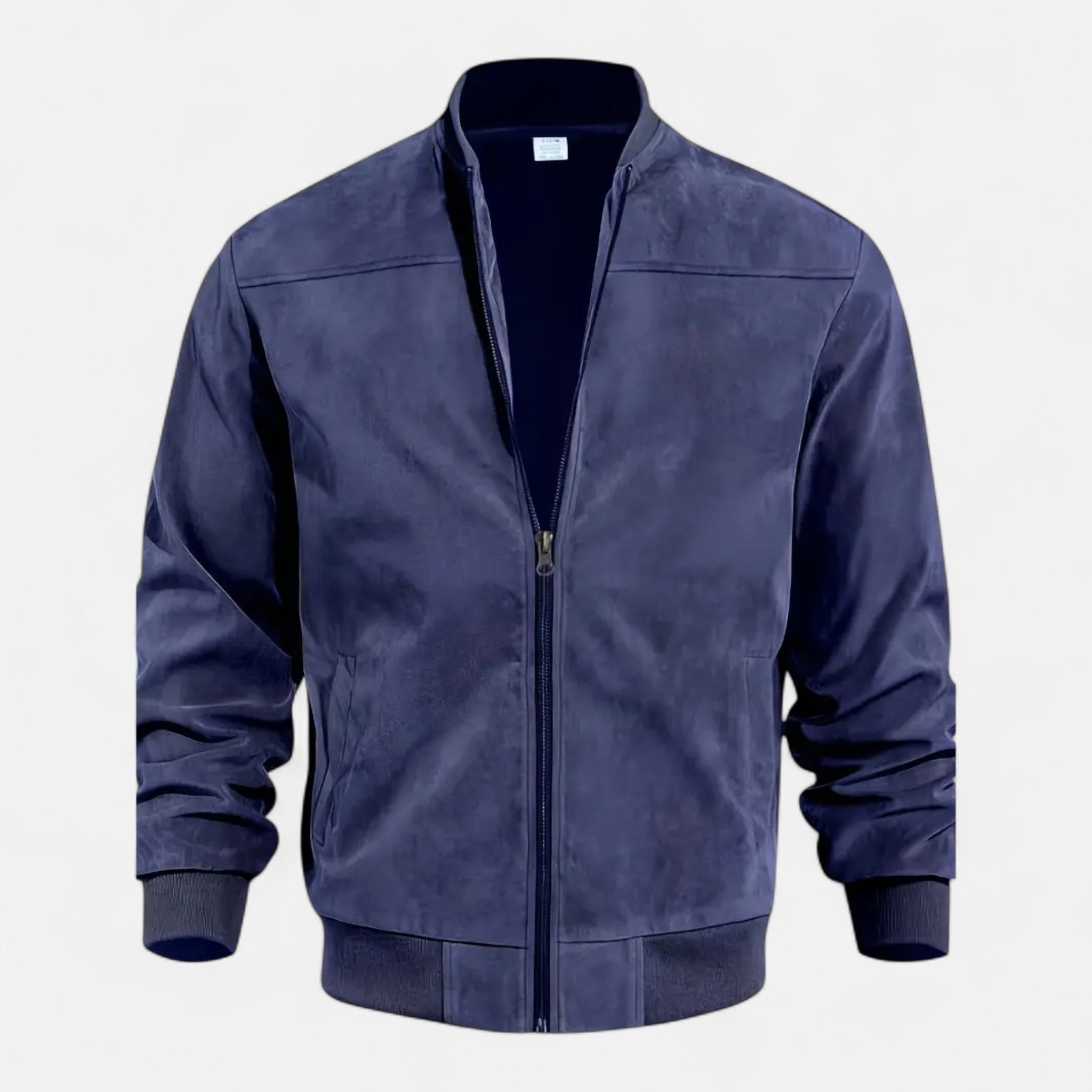 Men’s Bomber Jacket – Solenne Lightweight Vintage Modern Streetwear Fit