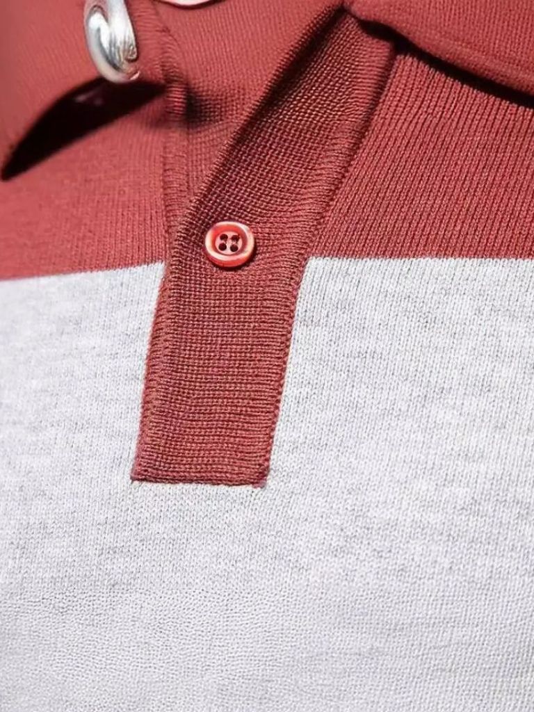 Men’s Knit Sweater – Color Half Zip Casual Everyday Knitwear