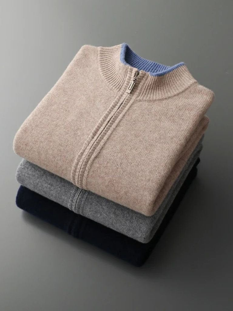 Men’s Cashmere Sweater – London Fog Soft Luxury Knit