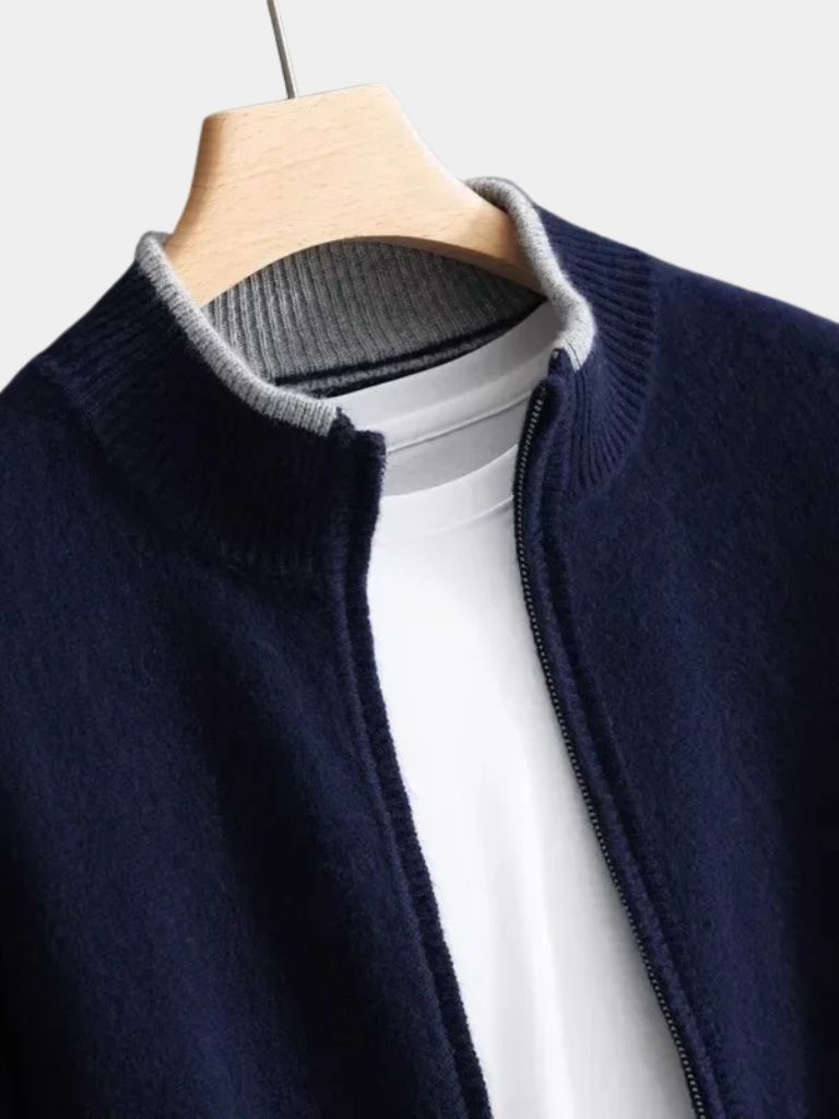 Men’s Cashmere Sweater – London Fog Soft Luxury Knit