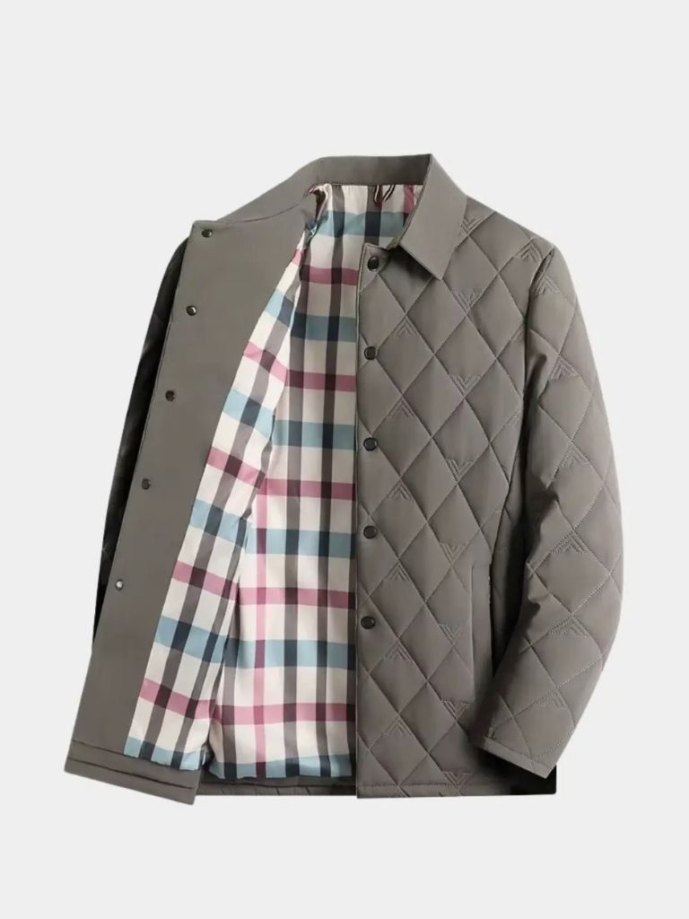 Men’s Jacket – Luxe Sophisticated Layered Modern Everyday Design