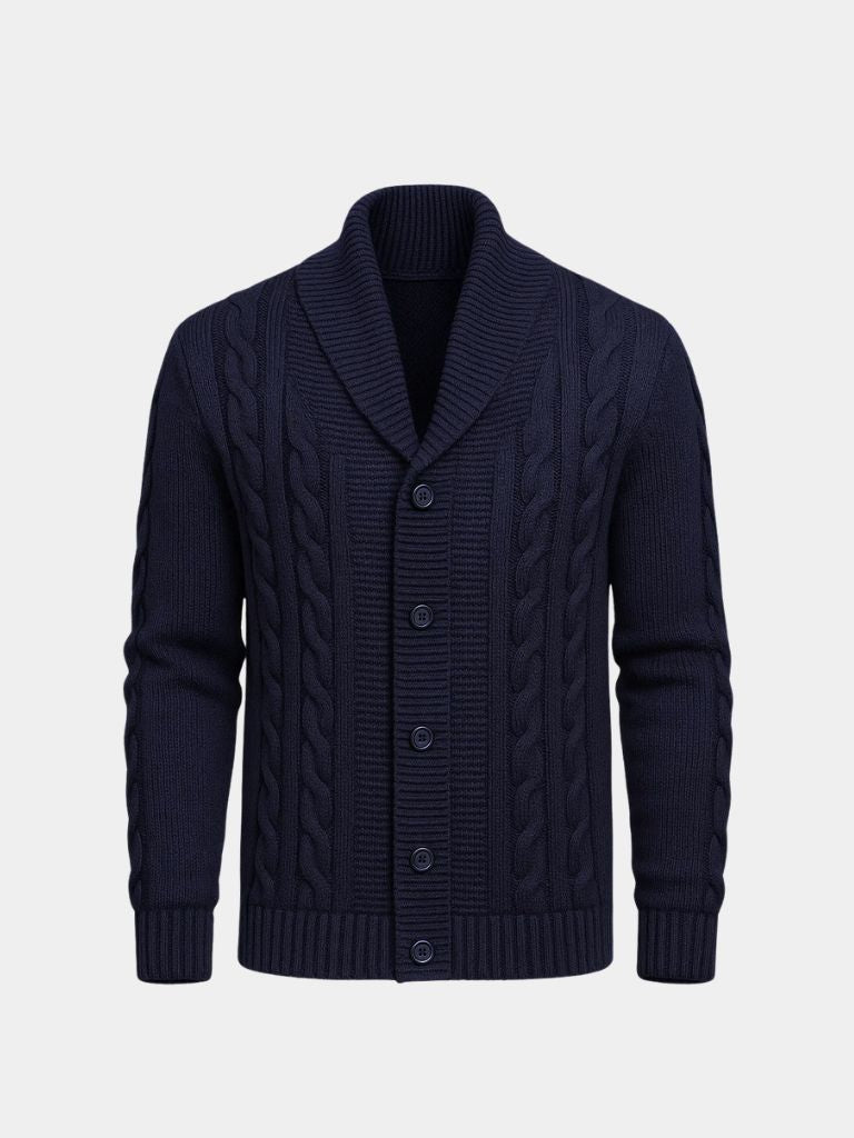 Men’s Cardigan Sweater – Elegant Casual Everyday Knitwear