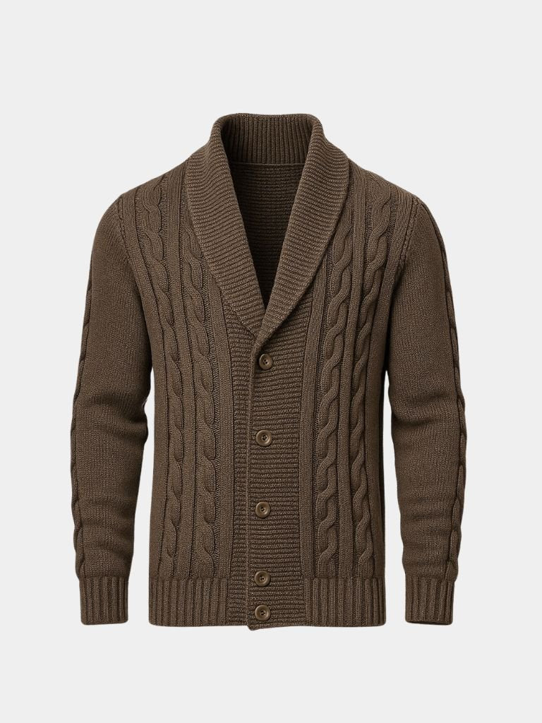 Men’s Cardigan Sweater – Elegant Casual Everyday Knitwear