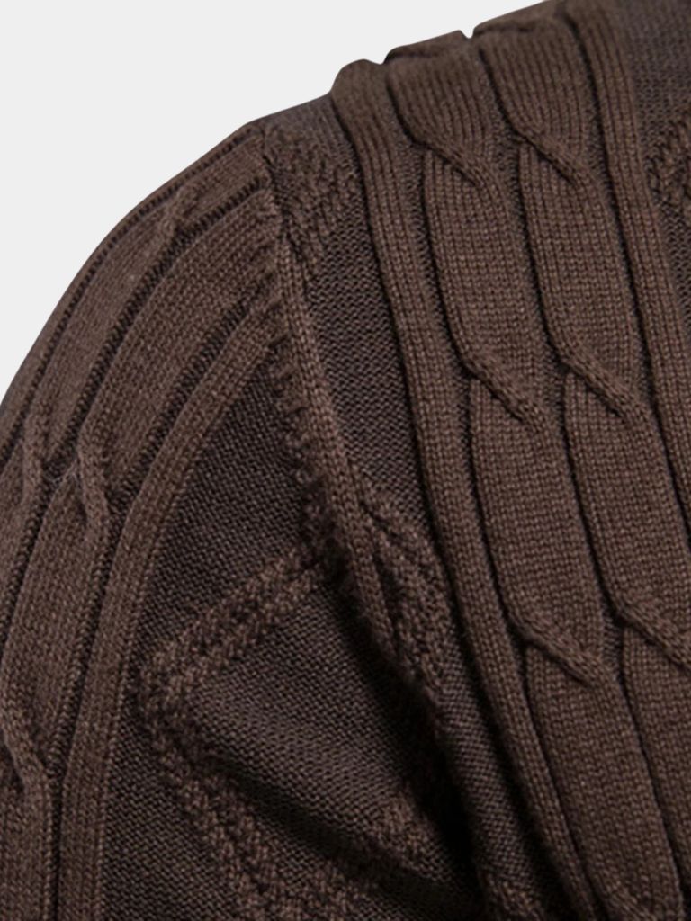 Men’s Cardigan Sweater – Minimalist Casual Everyday Knitwear