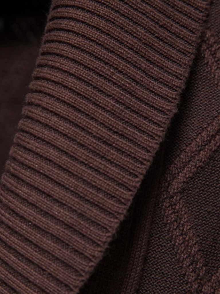 Men’s Cardigan Sweater – Minimalist Casual Everyday Knitwear