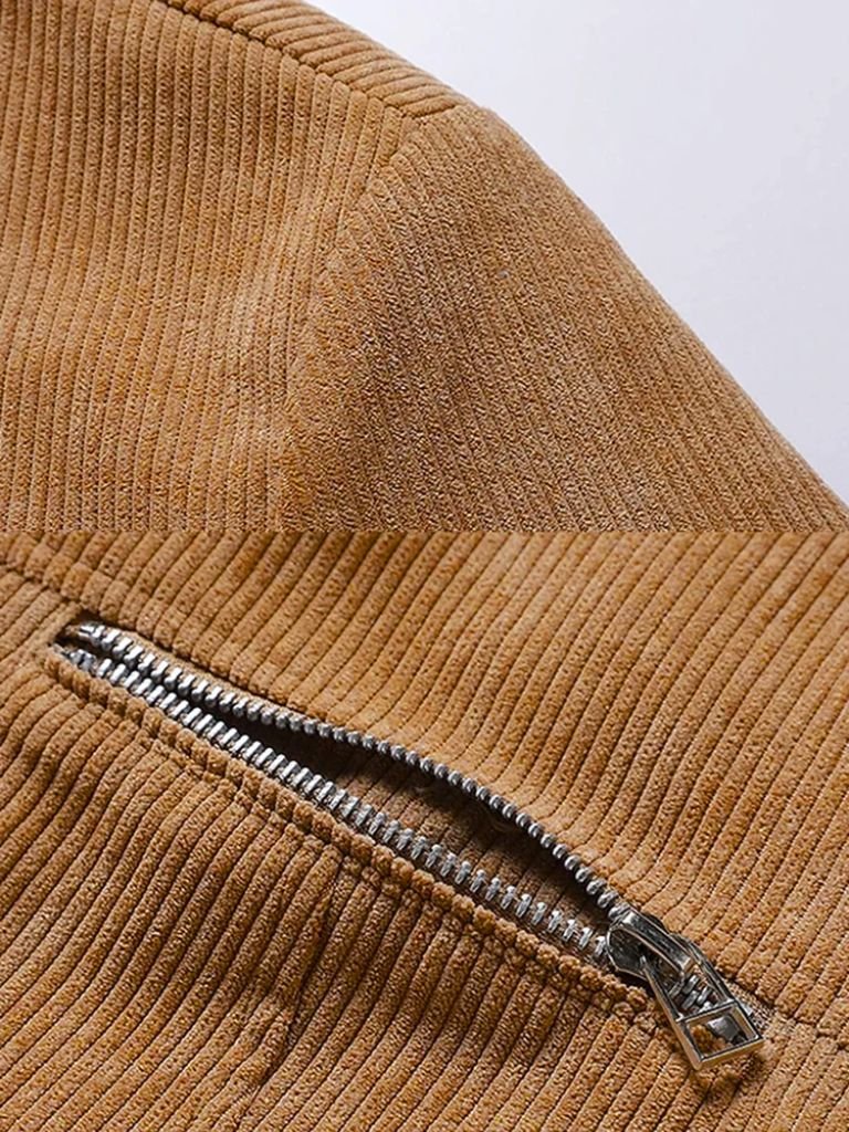 Men’s Sherpa Jacket – Minimalist Fleece-Lined Warmth