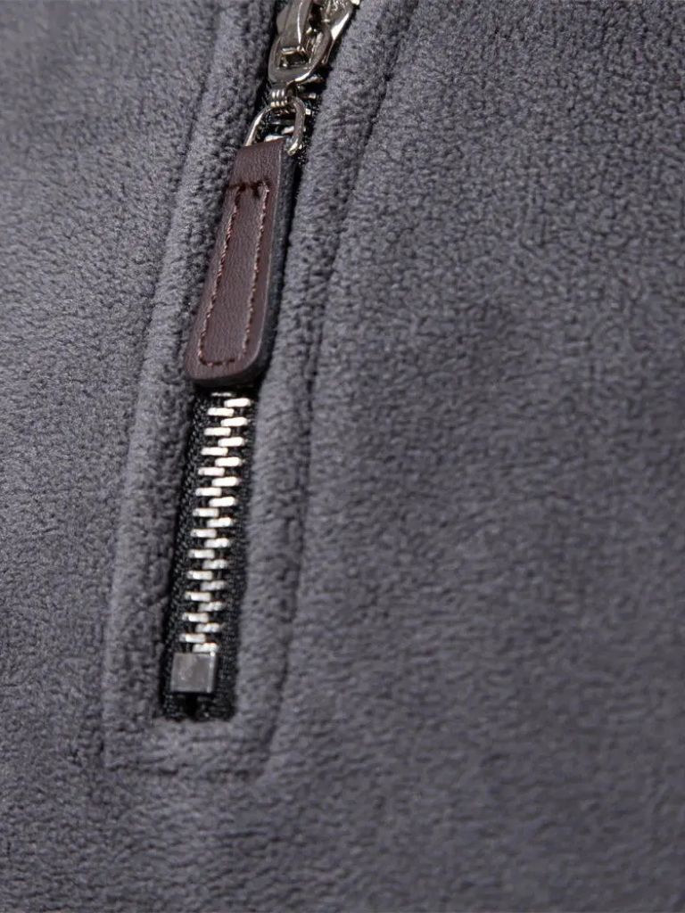 Men’s Fleece Jacket – Minimalist Cozy Winter Layer