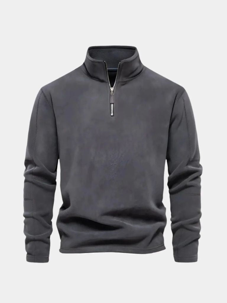 Men’s Fleece Jacket – Minimalist Cozy Winter Layer