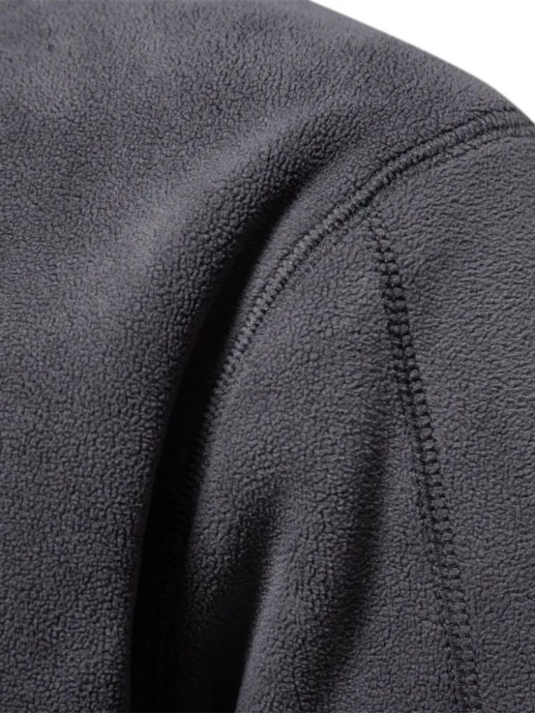 Men’s Fleece Jacket – Minimalist Cozy Winter Layer