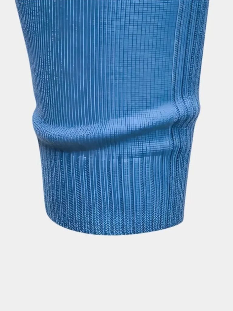 Men’s Knit Sweater – Minimalist Pullover Crosss Casual Everyday Knitwear