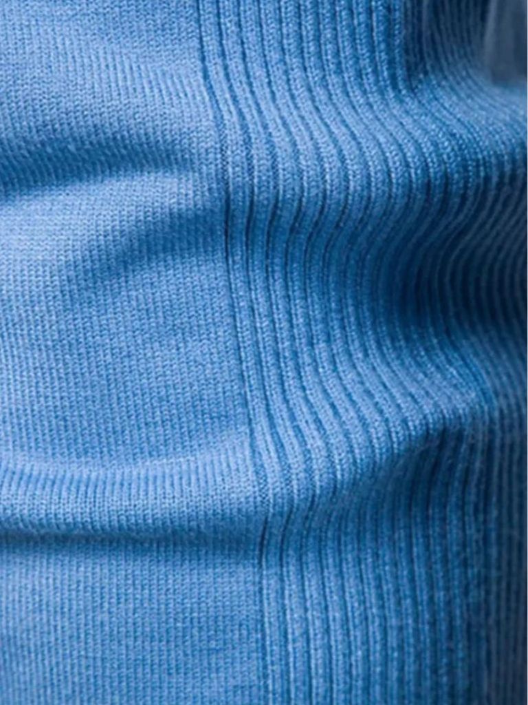Men’s Knit Sweater – Minimalist Pullover Crosss Casual Everyday Knitwear