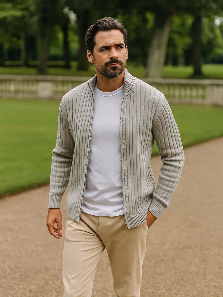 Men’s Knit Sweater – Regency Casual Everyday Knitwear