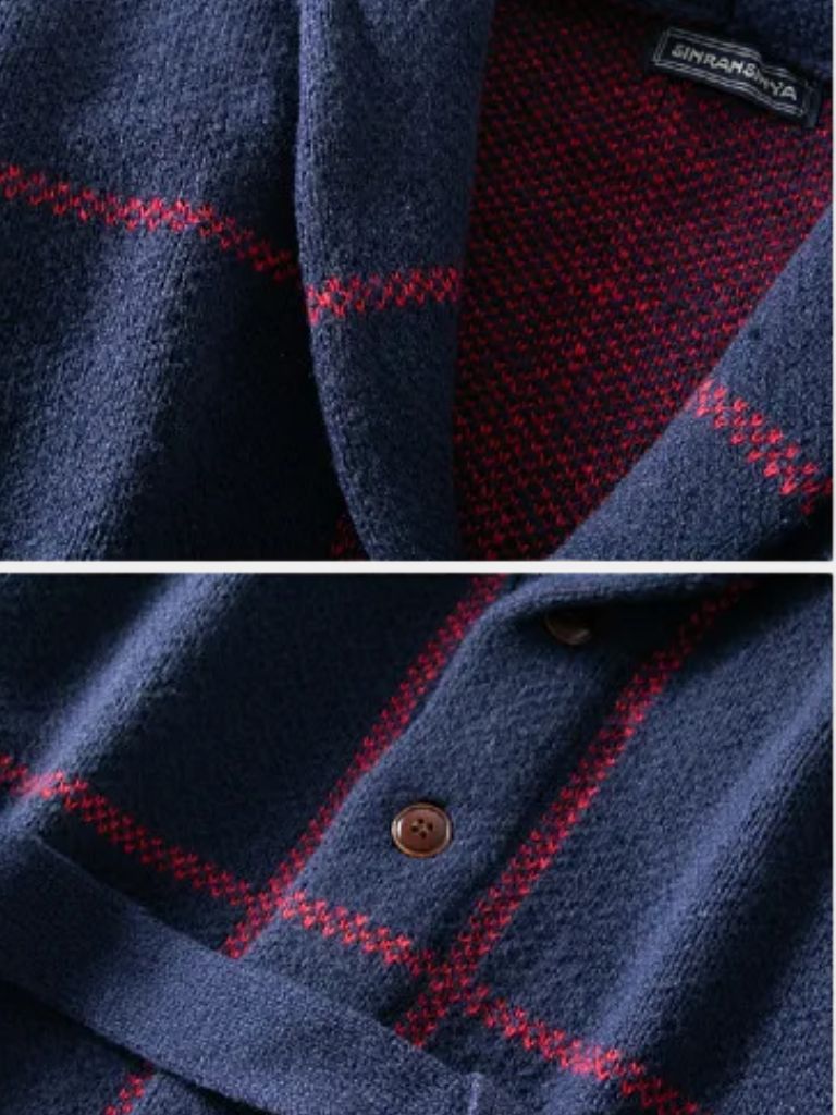 Men’s Knit Sweater – Rome Belted Casual Everyday Knitwear