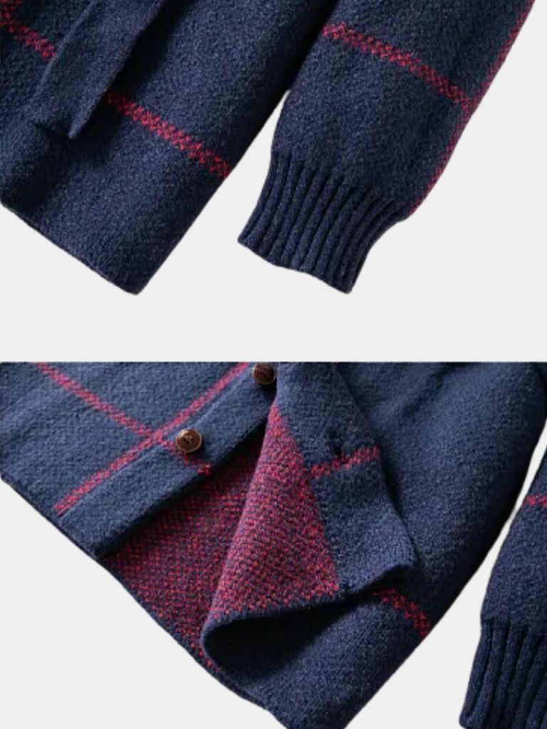 Men’s Knit Sweater – Rome Belted Casual Everyday Knitwear