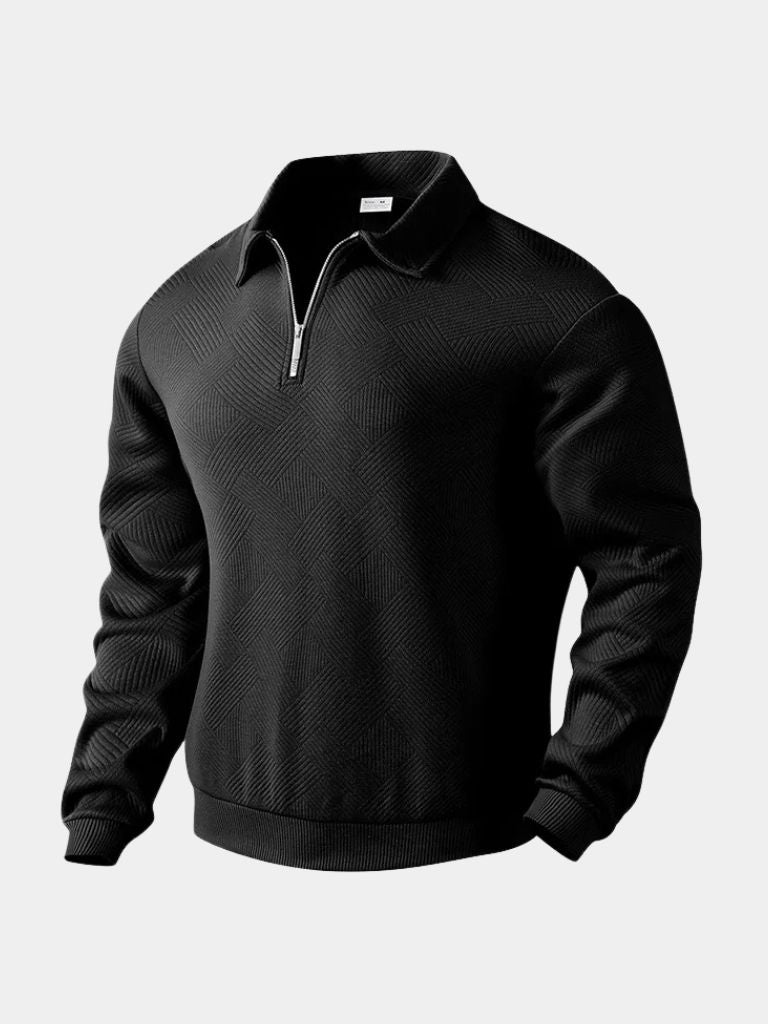 Men’s Knit Sweater – Sandmoor Luxe Casual Everyday Knitwear
