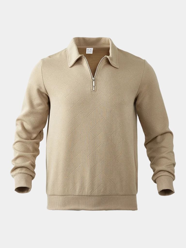 Men’s Knit Sweater – Sandmoor Luxe Casual Everyday Knitwear