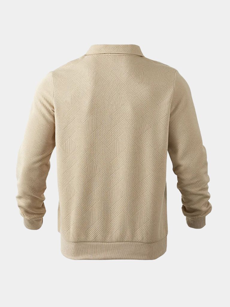 Men’s Knit Sweater – Sandmoor Luxe Casual Everyday Knitwear