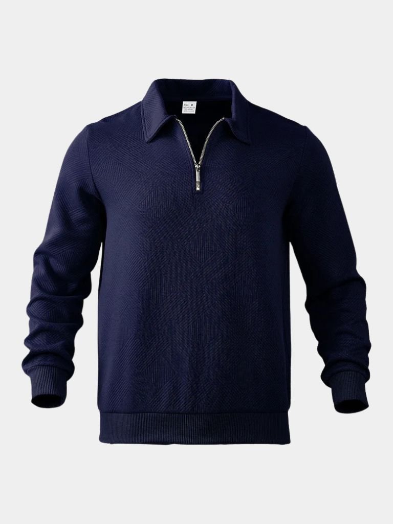 Men’s Knit Sweater – Sandmoor Luxe Casual Everyday Knitwear
