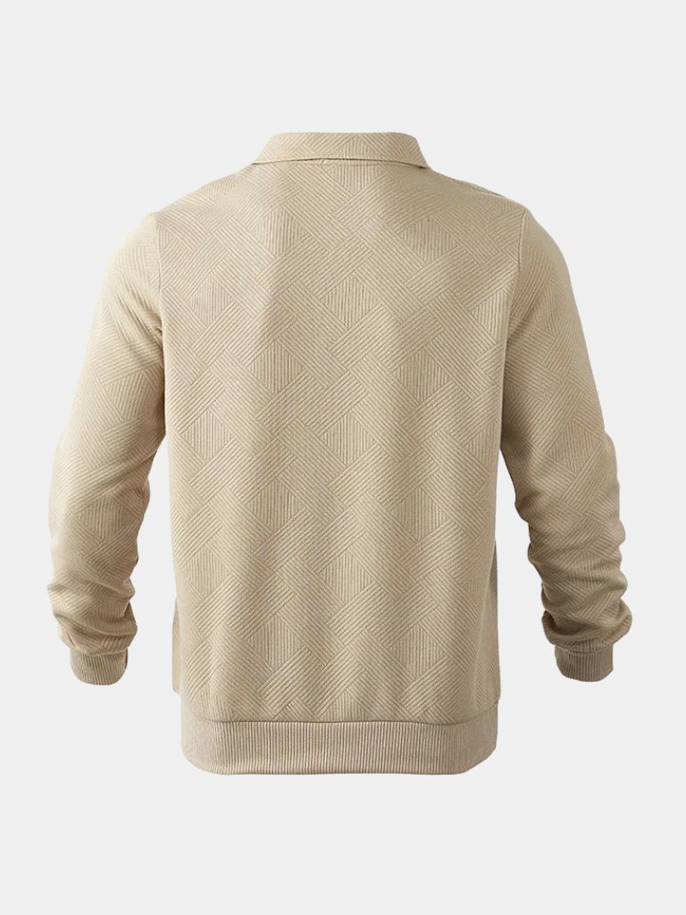 Men’s Knit Sweater – Sandmoor Luxe Casual Everyday Knitwear