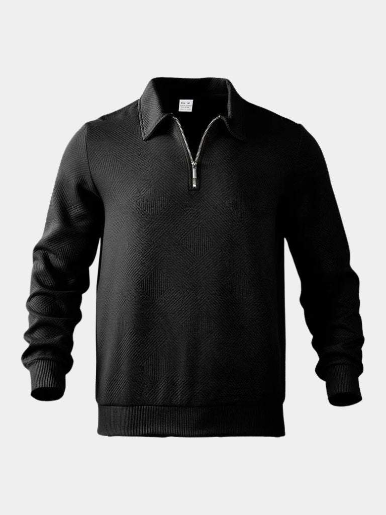 Men’s Knit Sweater – Sandmoor Luxe Casual Everyday Knitwear