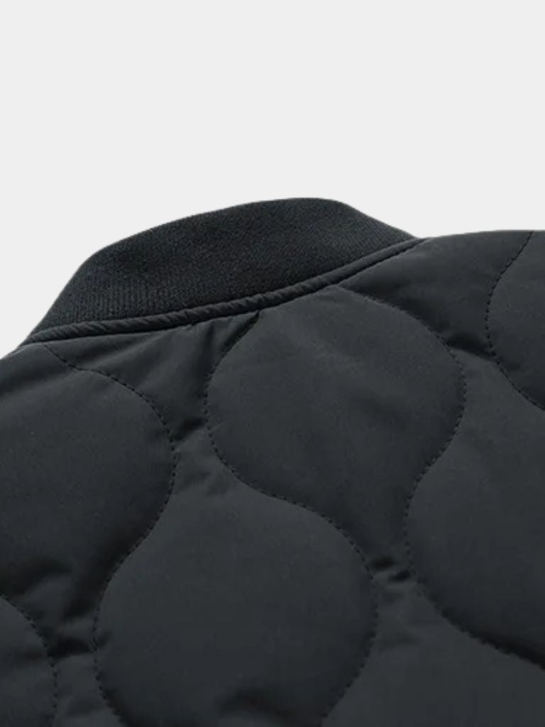 Men’s Sherpa Bomber Jacket – Sleeved Padded Heritage Modern Streetwear Fit