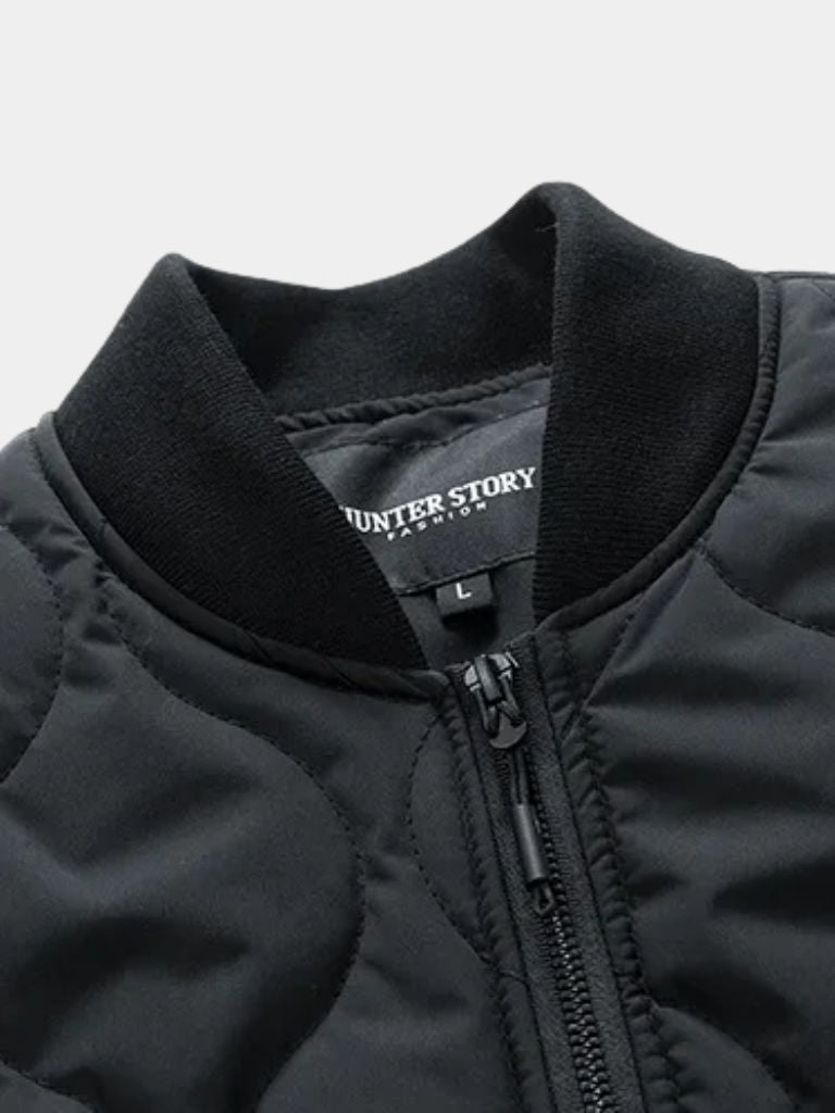 Men’s Sherpa Bomber Jacket – Sleeved Padded Heritage Modern Streetwear Fit