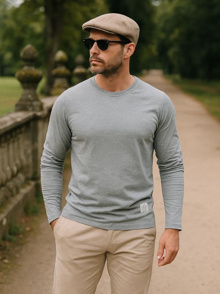 Men’s Knit Sweater – Slim Pullover Casual Everyday Knitwear