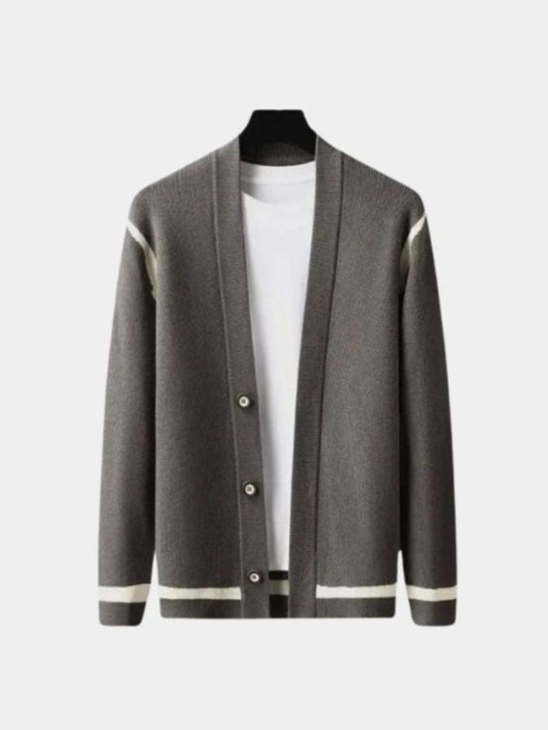 Men’s Cardigan Sweater – Soft Casual Everyday Knitwear