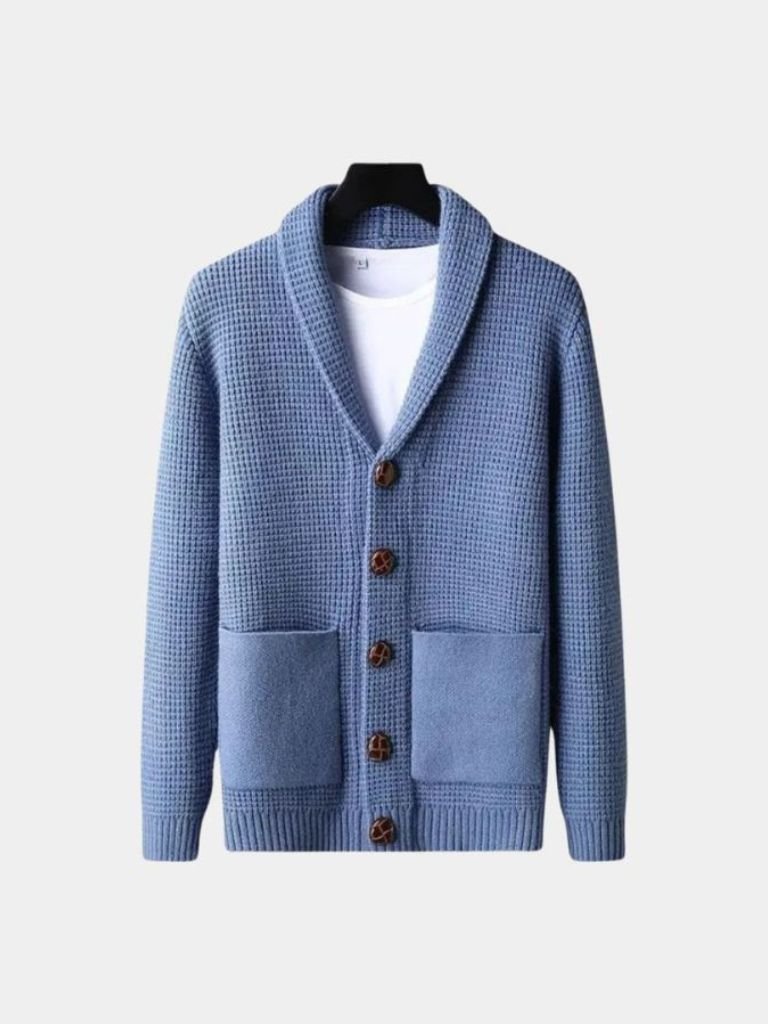 Men’s Cardigan Sweater – Sophisticated Casual Everyday Knitwear