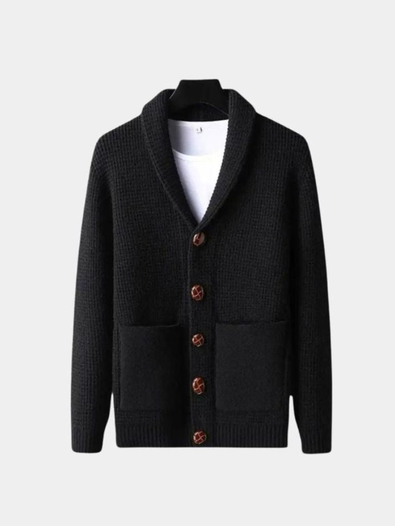 Men’s Cardigan Sweater – Sophisticated Casual Everyday Knitwear
