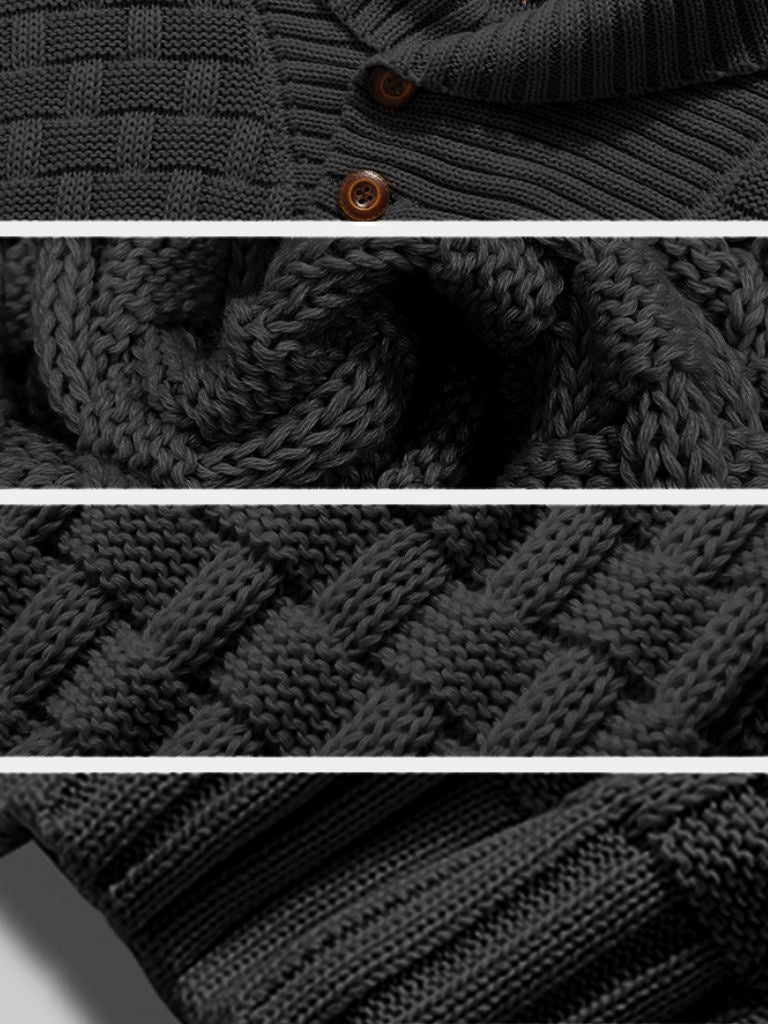Men’s Knit Knit Sweater – Tailored Knitwear Pullover Casual Everyday Knitwear