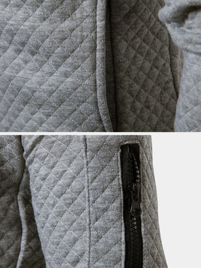 Men’s Bomber Jacket – Textured Minimalist Streetwear Modern Streetwear Fit