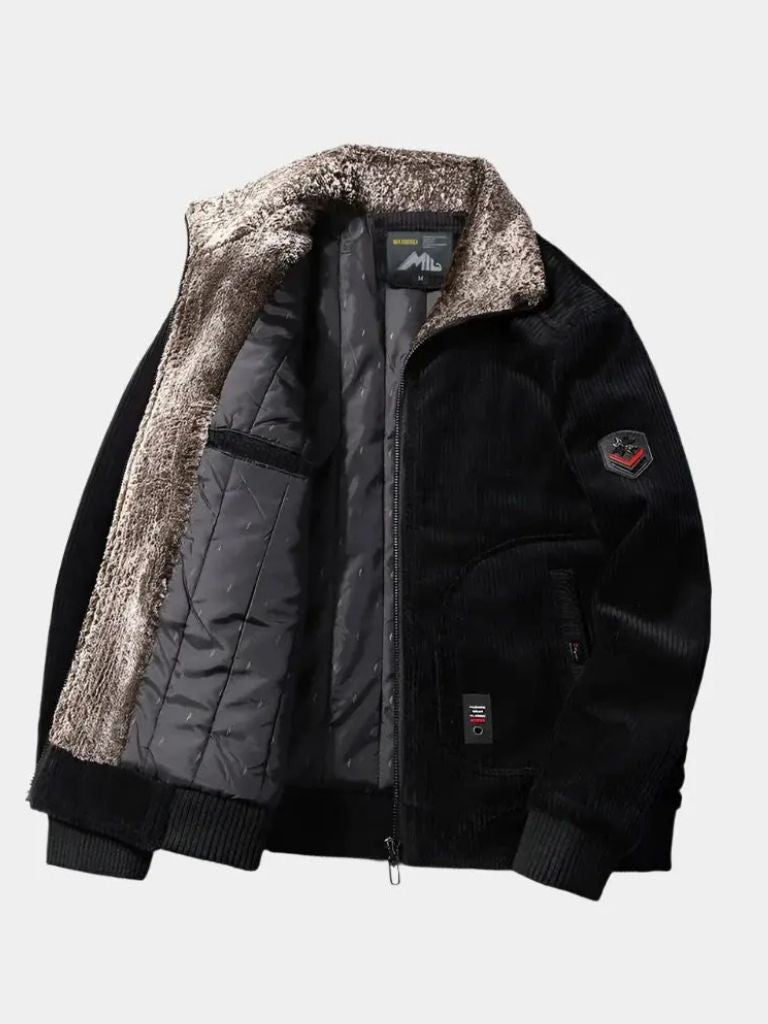 Men’s Windbreaker Jacket – Thermal Retro Lightweight Weather Shield