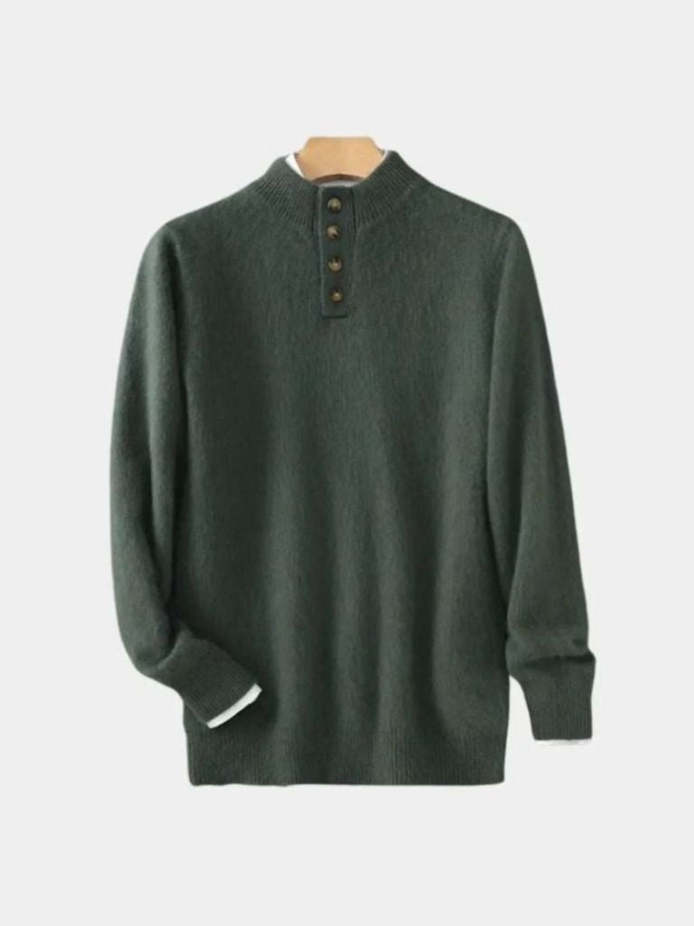 Men’s Cashmere Sweater – Timeless Luxe Pullover Soft Luxury Knit