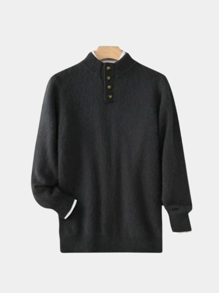Men’s Cashmere Sweater – Timeless Luxe Pullover Soft Luxury Knit